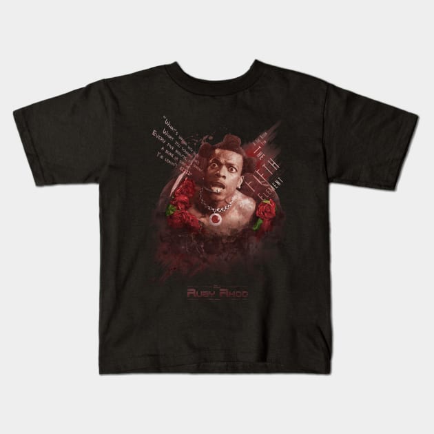 Ruby Rhod Kids T-Shirt by DigitalTheory